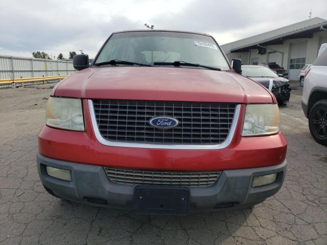 1FMRU15WX3LB52168 - 2003 FORD EXPEDITION XLT RED photo 5