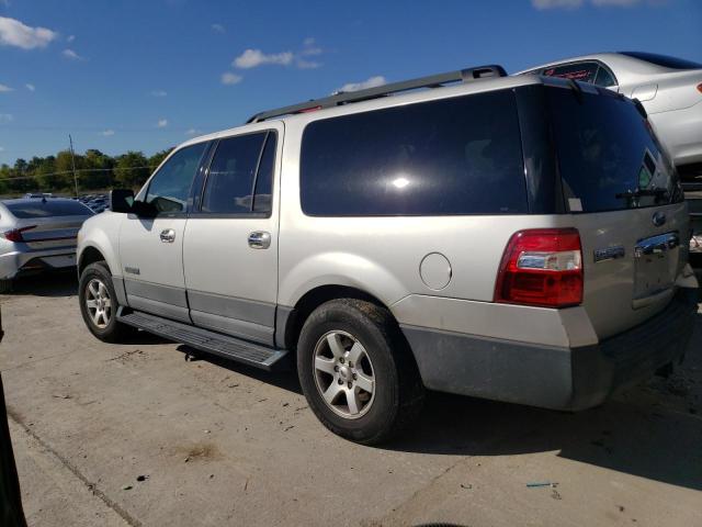 1FMFK16507LA40189 - 2007 FORD EXPEDITION EL XLT SILVER photo 2