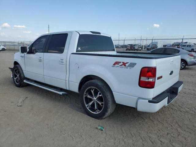 1FTRW12W68KD13194 - 2008 FORD F150 SUPERCREW WHITE photo 2