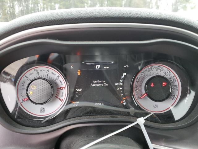 2C3CDZFJXKH623070 - 2019 DODGE CHALLENGER R/T SCAT PACK SILVER photo 9