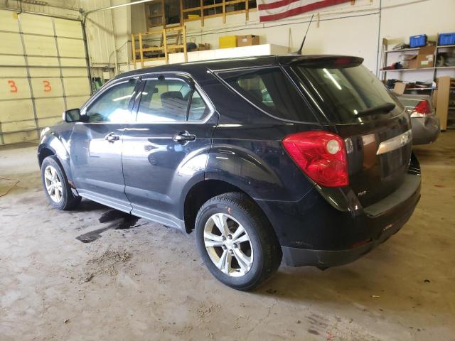 2CNFLCEC5B6339901 - 2011 CHEVROLET EQUINOX LS BLACK photo 2