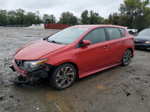 JTNKARJE6HJ541429 - 2017 TOYOTA COROLLA IM RED photo 1