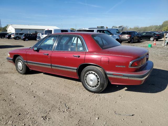 1G4HR53L5PH421327 - 1993 BUICK LESABRE LIMITED RED photo 2