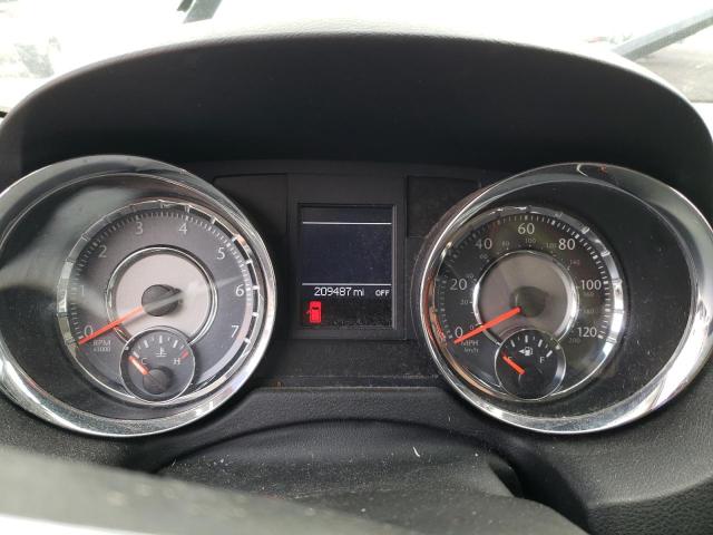 2A4RR5DG5BR604020 - 2011 CHRYSLER TOWN & COU TOURING ვერცხლისფერი ფოტო 9