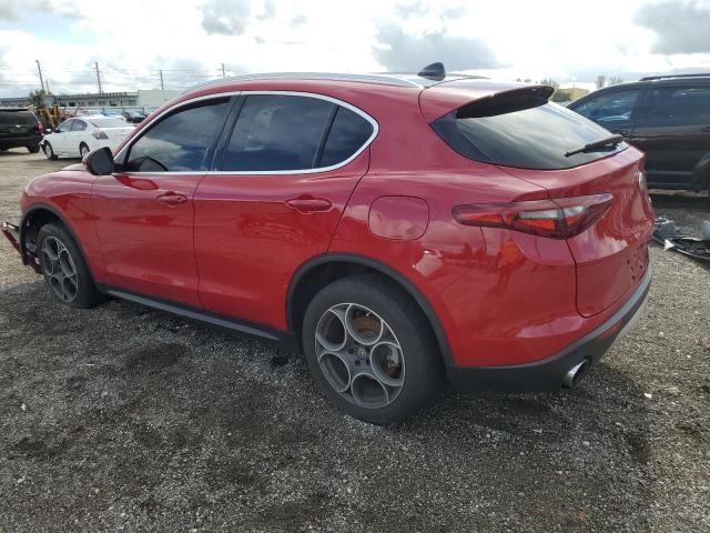 ZASPAJAN2K7C49512 - 2019 ALFA ROMEO STELVIO RED photo 2