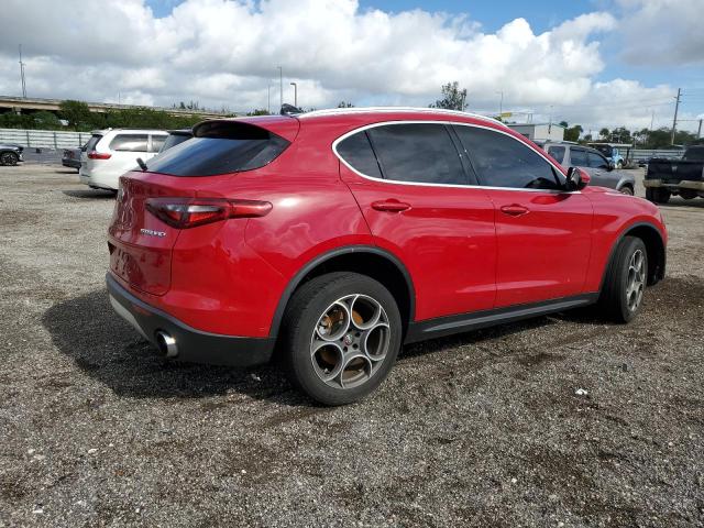 ZASPAJAN2K7C49512 - 2019 ALFA ROMEO STELVIO RED photo 3