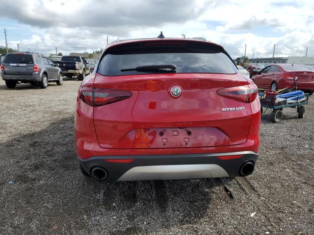 ZASPAJAN2K7C49512 - 2019 ALFA ROMEO STELVIO RED photo 6