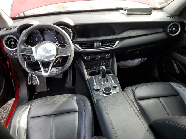 ZASPAJAN2K7C49512 - 2019 ALFA ROMEO STELVIO RED photo 8