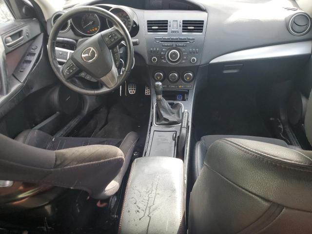 JM1BL1L39D1812585 - 2013 MAZDA SPEED 3 BLACK photo 8