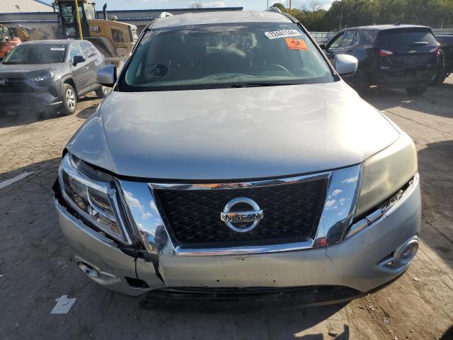 5N1AR2MN1EC669116 - 2014 NISSAN PATHFINDER S SILVER photo 5