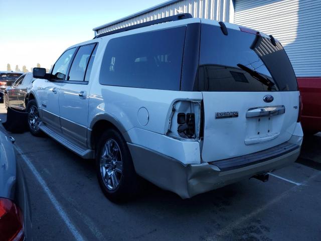 1FMFK18577LA17540 - 2007 FORD EXPEDITION EL EDDIE BAUER WHITE photo 2