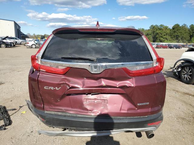 5J6RW1H91HL001080 - 2017 HONDA CR-V TOURING BURGUNDY photo 6