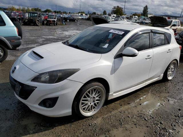 JM1BL1L45C1566125 - 2012 MAZDA SPEED 3 WHITE photo 1