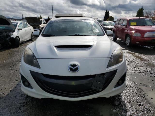JM1BL1L45C1566125 - 2012 MAZDA SPEED 3 WHITE photo 5