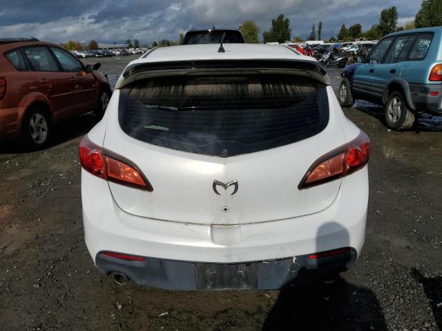JM1BL1L45C1566125 - 2012 MAZDA SPEED 3 WHITE photo 6