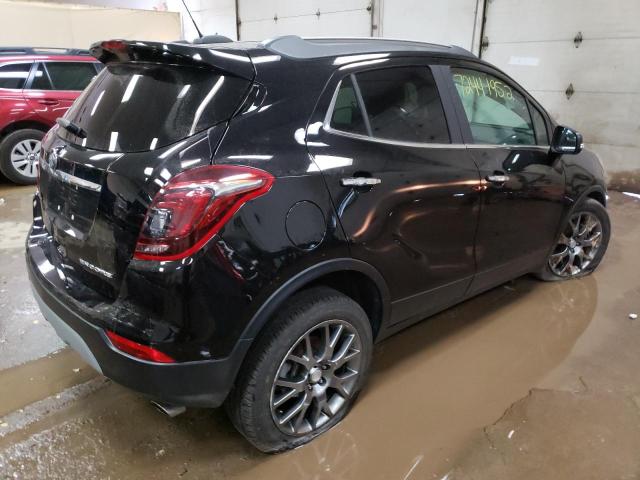 KL4CJ1SB9KB874640 - 2019 BUICK ENCORE SPORT TOURING BLACK photo 3