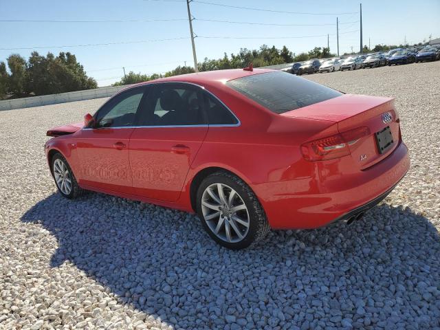 WAUAFAFL3EN045578 - 2014 AUDI A4 PREMIUM RED photo 2