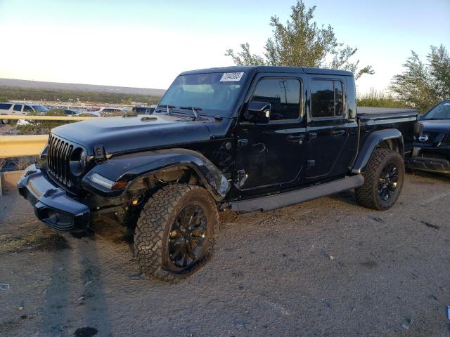 1C6HJTFG9NL154449 - 2022 JEEP GLADIATOR OVERLAND BLACK photo 1