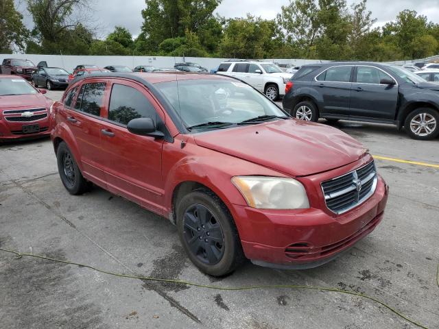 1B3HB48B07D403409 - 2007 DODGE CALIBER SXT RED photo 4