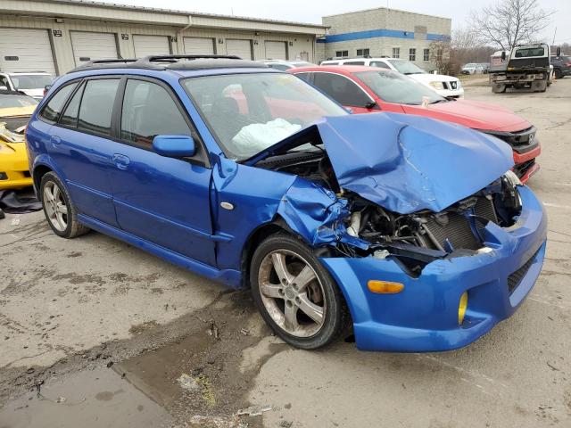 JM1BJ245331139819 - 2003 MAZDA PROTEGE PR5 蓝色 照片 4