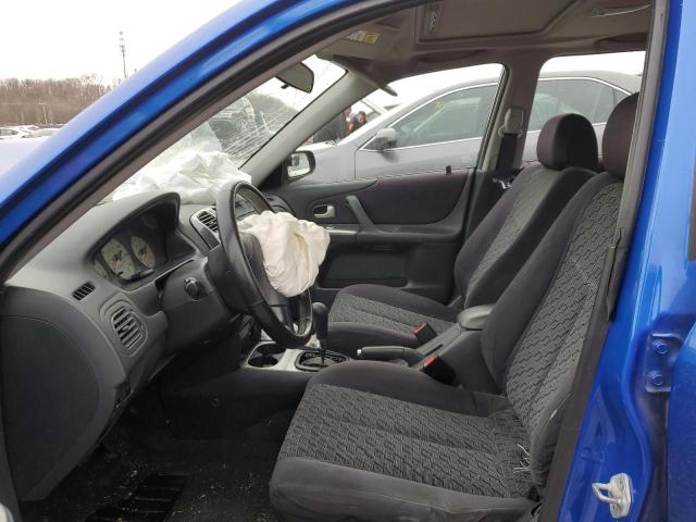 JM1BJ245331139819 - 2003 MAZDA PROTEGE PR5 蓝色 照片 7
