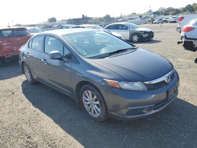 2HGFB2F80CH610642 - 2012 HONDA CIVIC EX GRAY photo 4