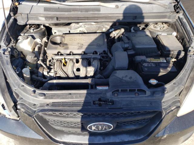 KNAFG525187218394 - 2008 KIA RONDO BASE BLACK photo 12