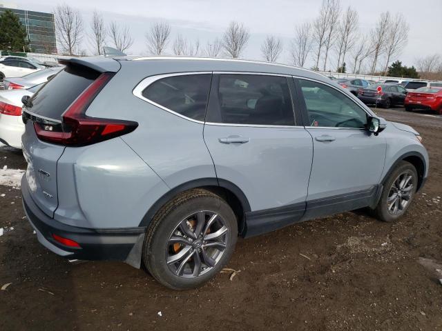 2HKRW2H40NH205398 - 2022 HONDA CR-V SPORT GRAY photo 3