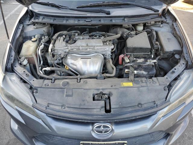 JTKJF5C74E3081754 - 2014 TOYOTA SCION TC GRAY photo 11