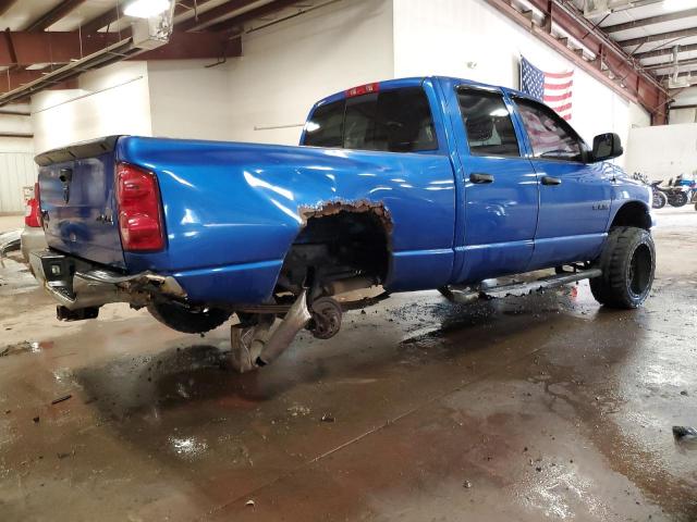 1D7HU18N88J198903 - 2008 DODGE RAM 1500 ST BLUE photo 3