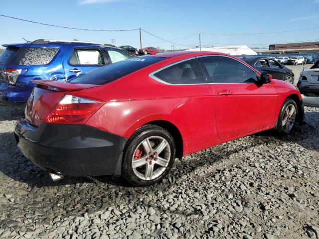 1HGCS1B84AA015758 - 2010 HONDA ACCORD EXL RED photo 3