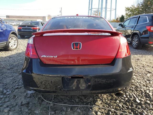 1HGCS1B84AA015758 - 2010 HONDA ACCORD EXL RED photo 6