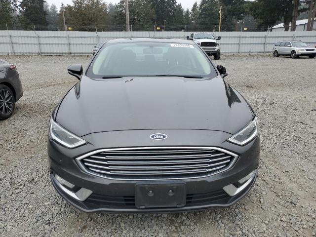 3FA6P0SU2JR110917 - 2018 FORD FUSION TITANIUM/PLATINUM PHEV GRAY photo 5