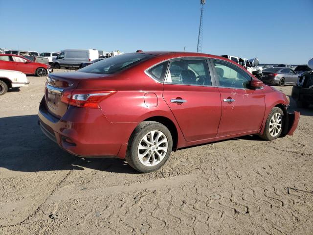 3N1AB7AP6JY316287 - 2018 NISSAN SENTRA S RED photo 3