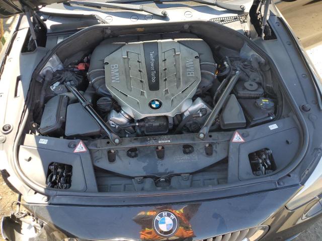 WBASP4C58AC341050 - 2010 BMW 550 XIGT BLACK photo 11