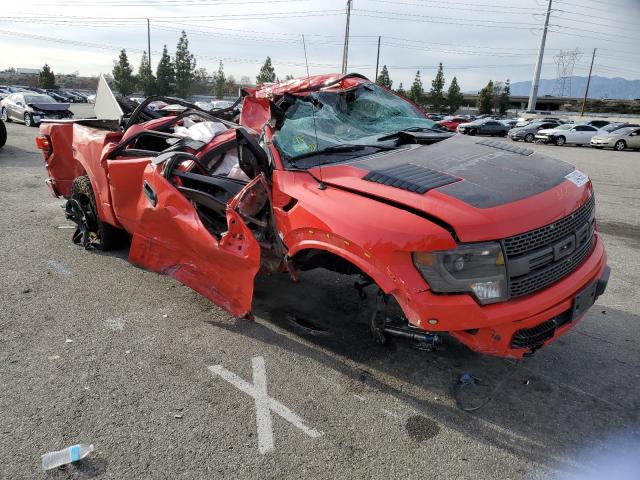 1FTFW1R69DFA89415 - 2013 FORD F150 SVT RAPTOR RED photo 4