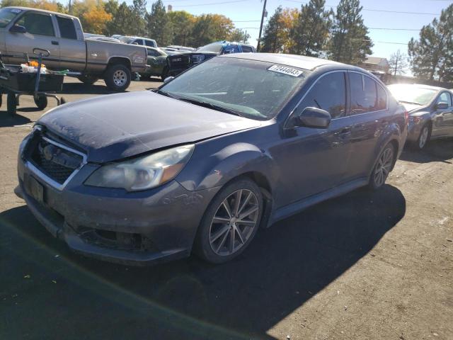 4S3BMCJ65E3034328 - 2014 SUBARU LEGACY 2.5I SPORT GRAY photo 1