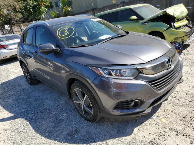 3CZRU5H72MM720360 - 2021 HONDA HR-V EXL GRAY photo 4