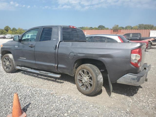 5TFRY5F1XEX167834 - 2014 TOYOTA TUNDRA DOUBLE CAB SR GRAY photo 2