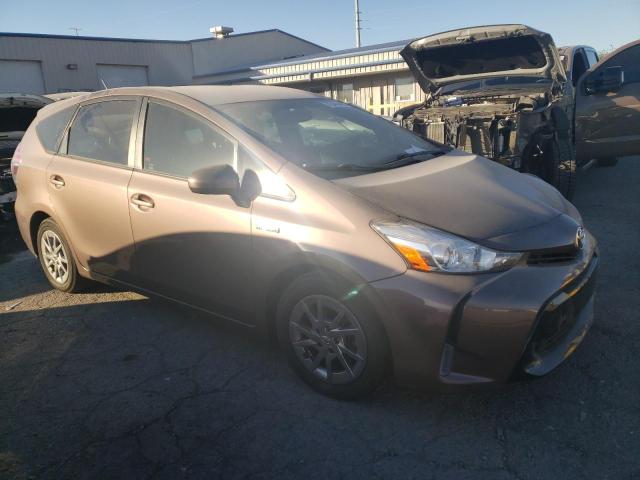 JTDZN3EU6FJ036106 - 2015 TOYOTA PRIUS V SILVER photo 4