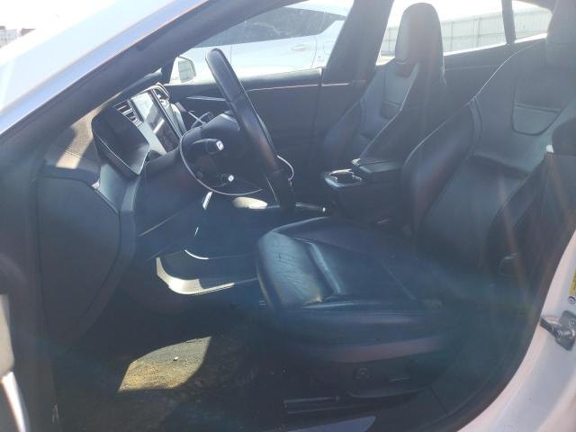 5YJSA1E24FF119606 - 2015 TESLA MODEL S WHITE photo 7