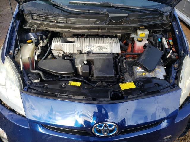 JTDKN3DU6A1088900 - 2010 TOYOTA PRIUS BLUE photo 11