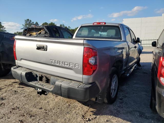 5TFRM5F14FX090603 - 2015 TOYOTA TUNDRA DOUBLE CAB SR/SR5 SILVER photo 3