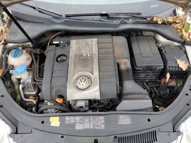 WVWBA71F77V027579 - 2007 VOLKSWAGEN EOS 2.0T BEIGE photo 11