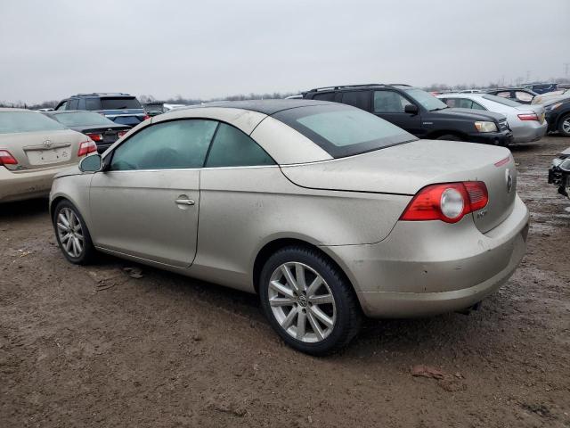 WVWBA71F77V027579 - 2007 VOLKSWAGEN EOS 2.0T BEIGE photo 2