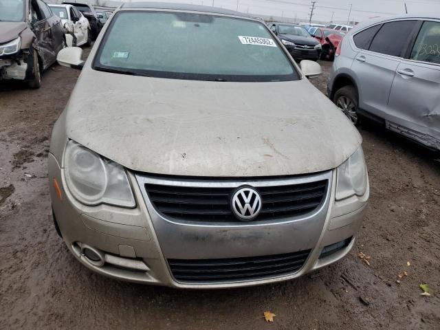 WVWBA71F77V027579 - 2007 VOLKSWAGEN EOS 2.0T BEIGE photo 5