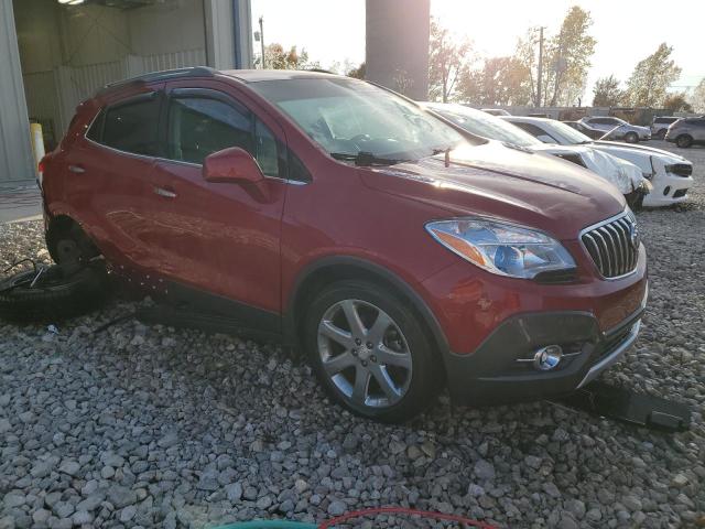 KL4CJGSB7DB109996 - 2013 BUICK ENCORE RED photo 4