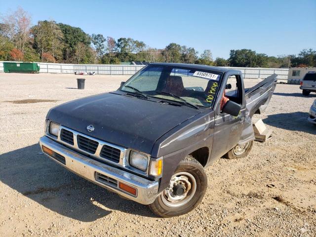 1N6SD11S7RC411522 - 1994 NISSAN TRUCK BASE GRAY photo 2