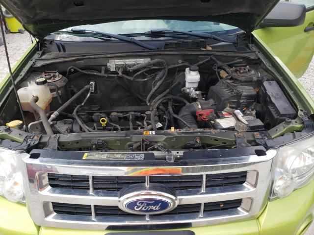 1FMCU9C71CKB32865 - 2012 FORD ESCAPE XLS GREEN photo 12