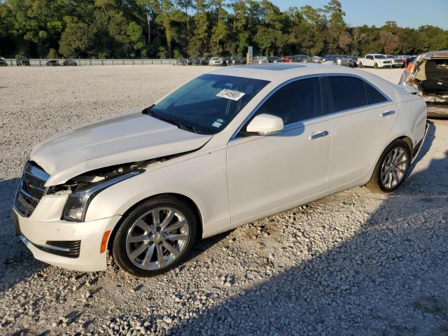 1G6AB5RX0H0127180 - 2017 CADILLAC ATS LUXURY WHITE photo 1